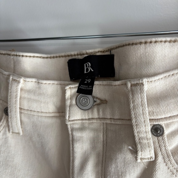 Banana Republic Ecru-Colored Skinny Ankle Jeans - Picture 2 of 7